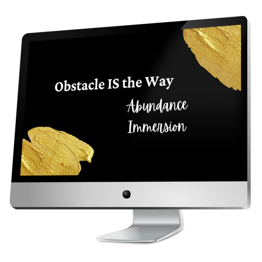 Obstacle Is the Way Abundance Immersion